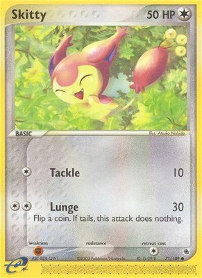 Skitty, EX Ruby and Sapphire