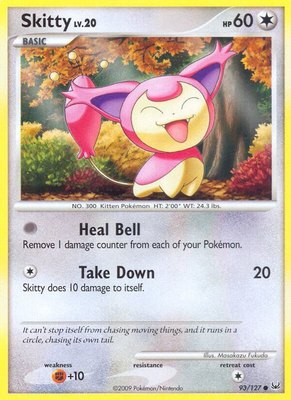 Skitty, Platinum