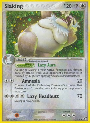 Slaking, EX Deoxys