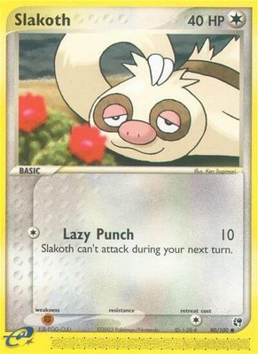 Slakoth, EX Sandstorm