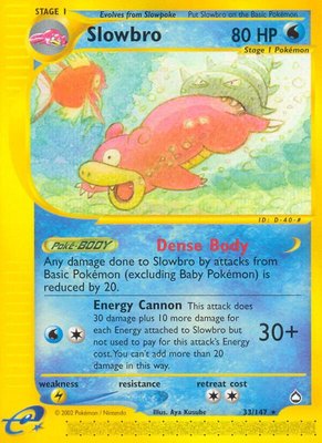 Slowbro, Aquapolis