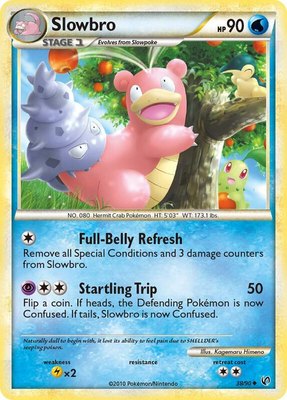 Slowbro, Undaunted
