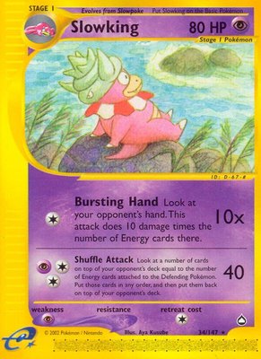 Slowking, Aquapolis