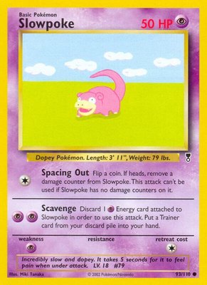 Slowpoke, Legendary Collection