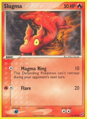 Slugma, EX Deoxys