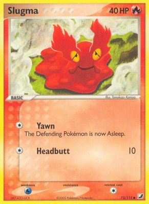 Slugma, EX Unseen Forces