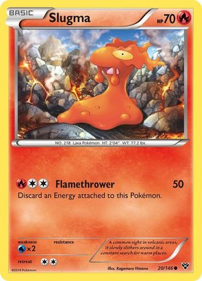 Slugma, XY Base Set