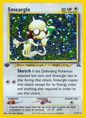 Smeargle (11), Neo Discovery