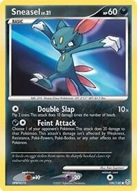 Sneasel, Diamond and Pearl