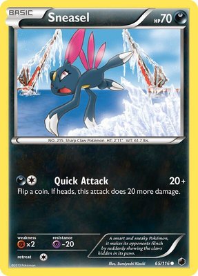 Sneasel, Plasma Freeze
