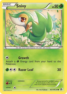 Snivy, Legendary Treasures: Radiant Collection