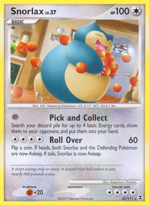 Snorlax (33), Rising Rivals