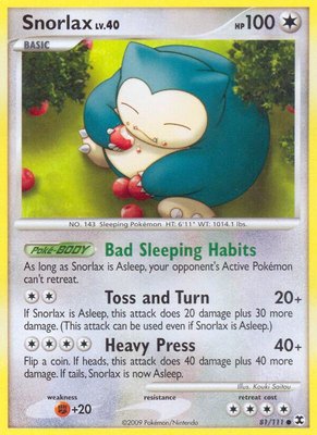 Snorlax (81), Rising Rivals