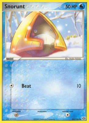 Snorunt, EX Emerald