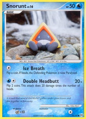 Snorunt, Arceus