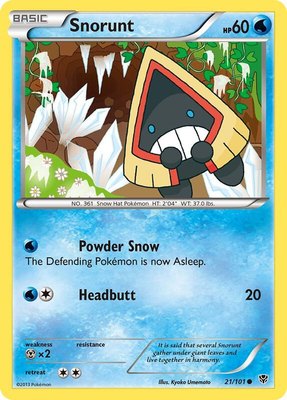 Snorunt, Plasma Blast