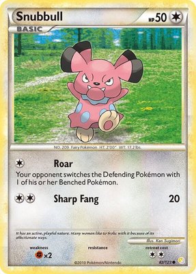 Snubbull, HeartGold SoulSilver