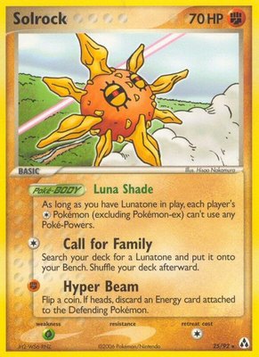 Solrock, EX Legend Maker