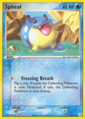 Spheal, EX Hidden Legends