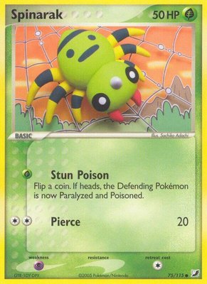 Spinarak, EX Unseen Forces