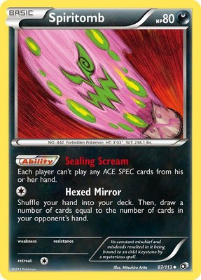 Spiritomb, Legendary Treasures
