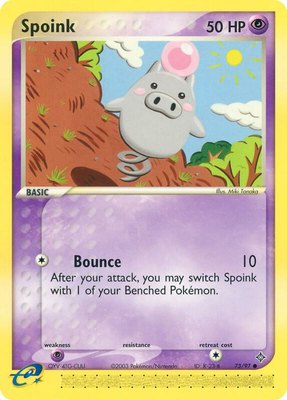 Spoink, EX Dragon