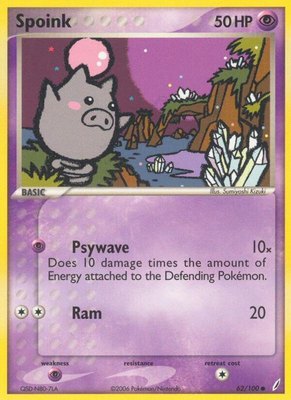 Spoink, EX Crystal Guardians