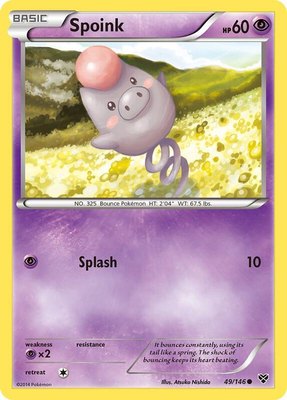Spoink, XY Base Set