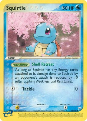 Squirtle, EX Team Magma vs Team Aqua