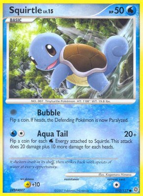 Squirtle, Secret Wonders