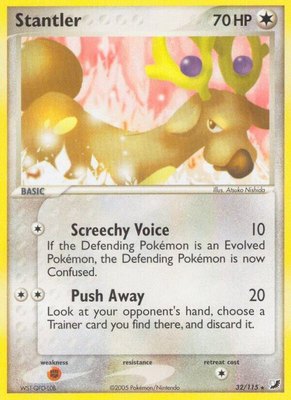 Stantler, EX Unseen Forces