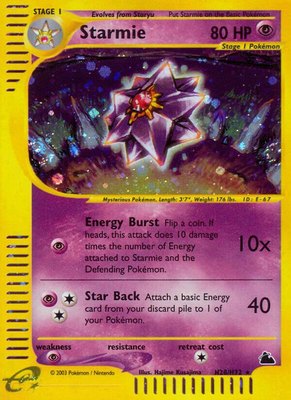 Starmie (H28), Skyridge