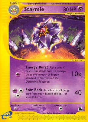 Starmie (30), Skyridge