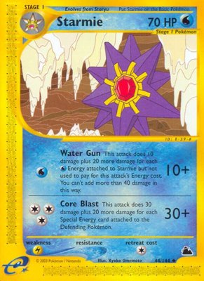 Starmie (44), Skyridge