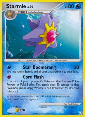 Starmie, Legends Awakened