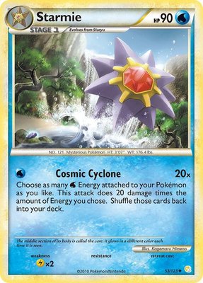 Starmie, HeartGold SoulSilver