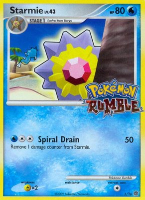 Starmie, Rumble
