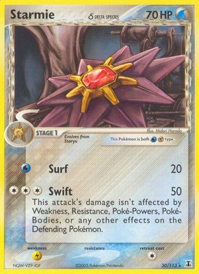 Starmie (Delta Species), EX Delta Species