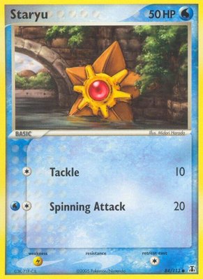 Staryu, EX Delta Species