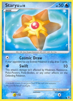 Staryu, Rising Rivals