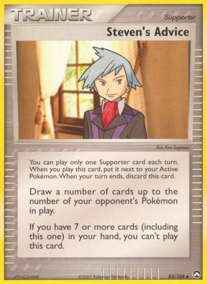 Steven's Advice, EX Power Keepers
