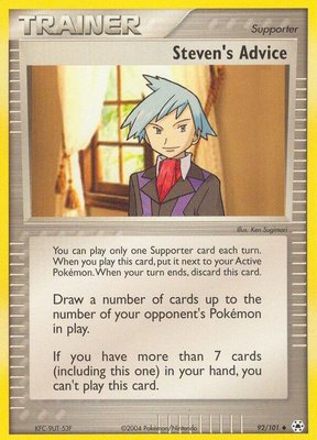 Steven's Advice, EX Hidden Legends