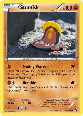 Stunfisk, Legendary Treasures