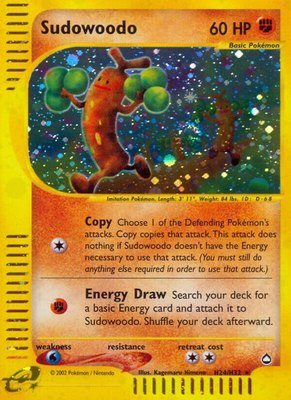 Sudowoodo (H24), Aquapolis