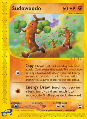 Sudowoodo, Aquapolis