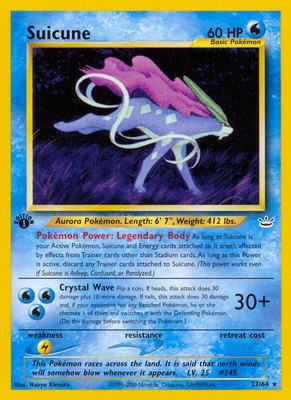 Suicune (27), Neo Revelation