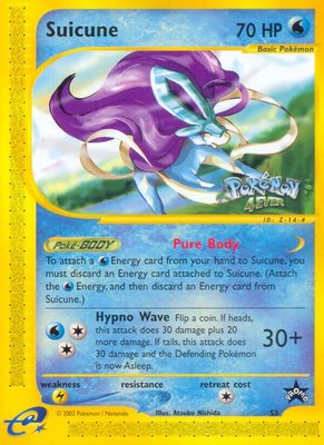 Suicune, WoTC Promo