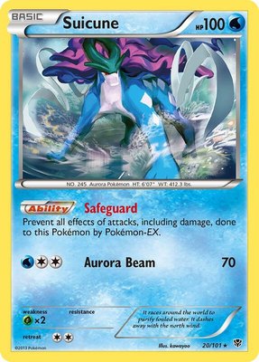 Suicune, Plasma Blast