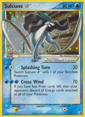 Suicune Star, EX Unseen Forces