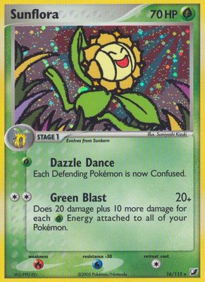 Sunflora, EX Unseen Forces